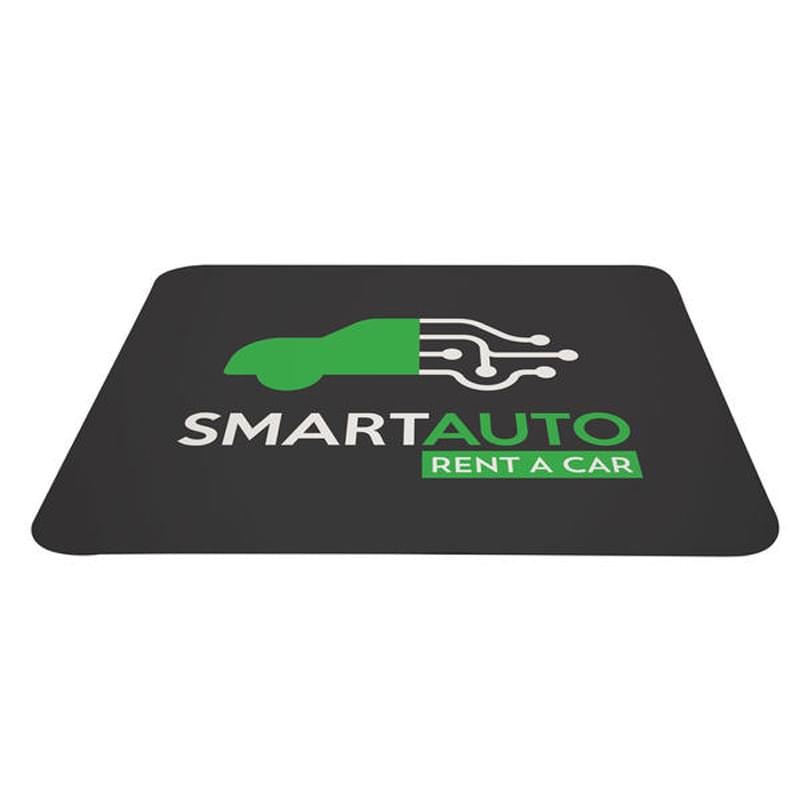 3' x 3' PVC Foam-Backed Reusable Floor Mat