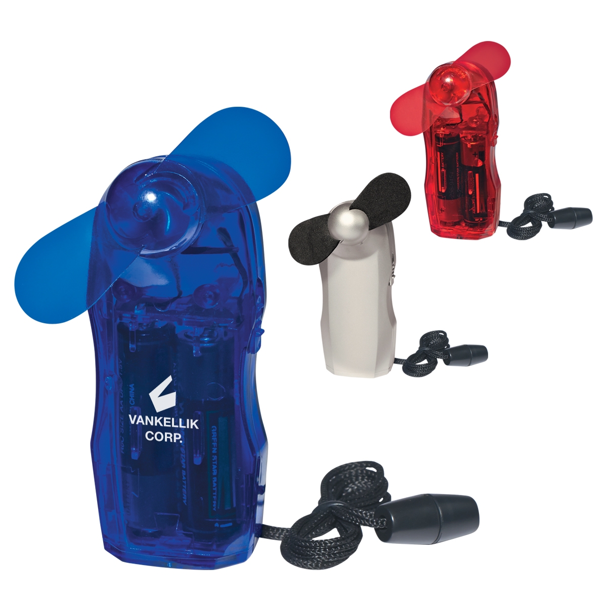 Mini High-Speed Fan with Soft Blades