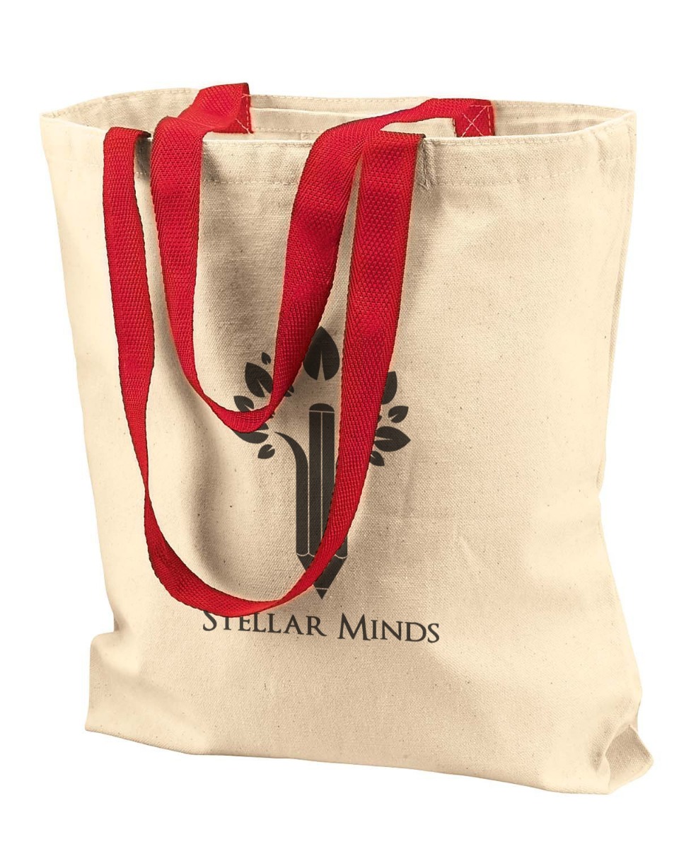 Liberty Bags Two-Tone Cotton Canvas Tote
