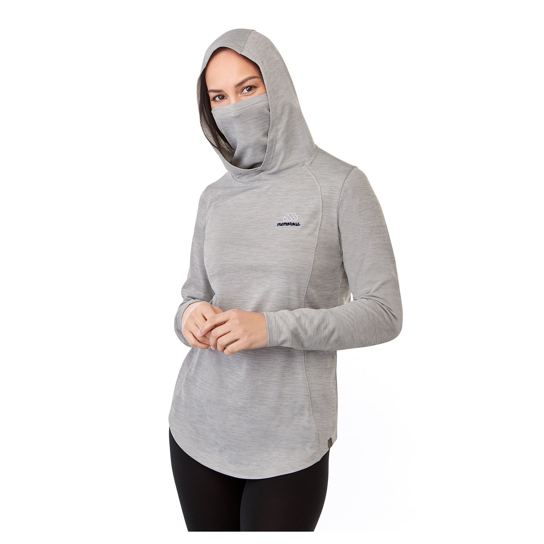 Elevate Eco-Friendly Hoody with Built-In Neck Gaiter - Women