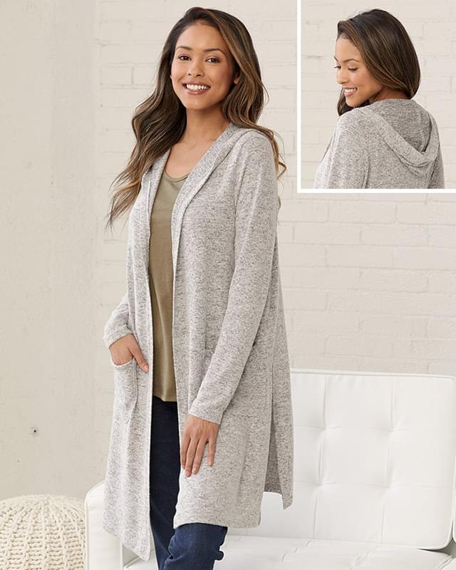 Boxercraft® Cuddle Fleece Cardigan - Women