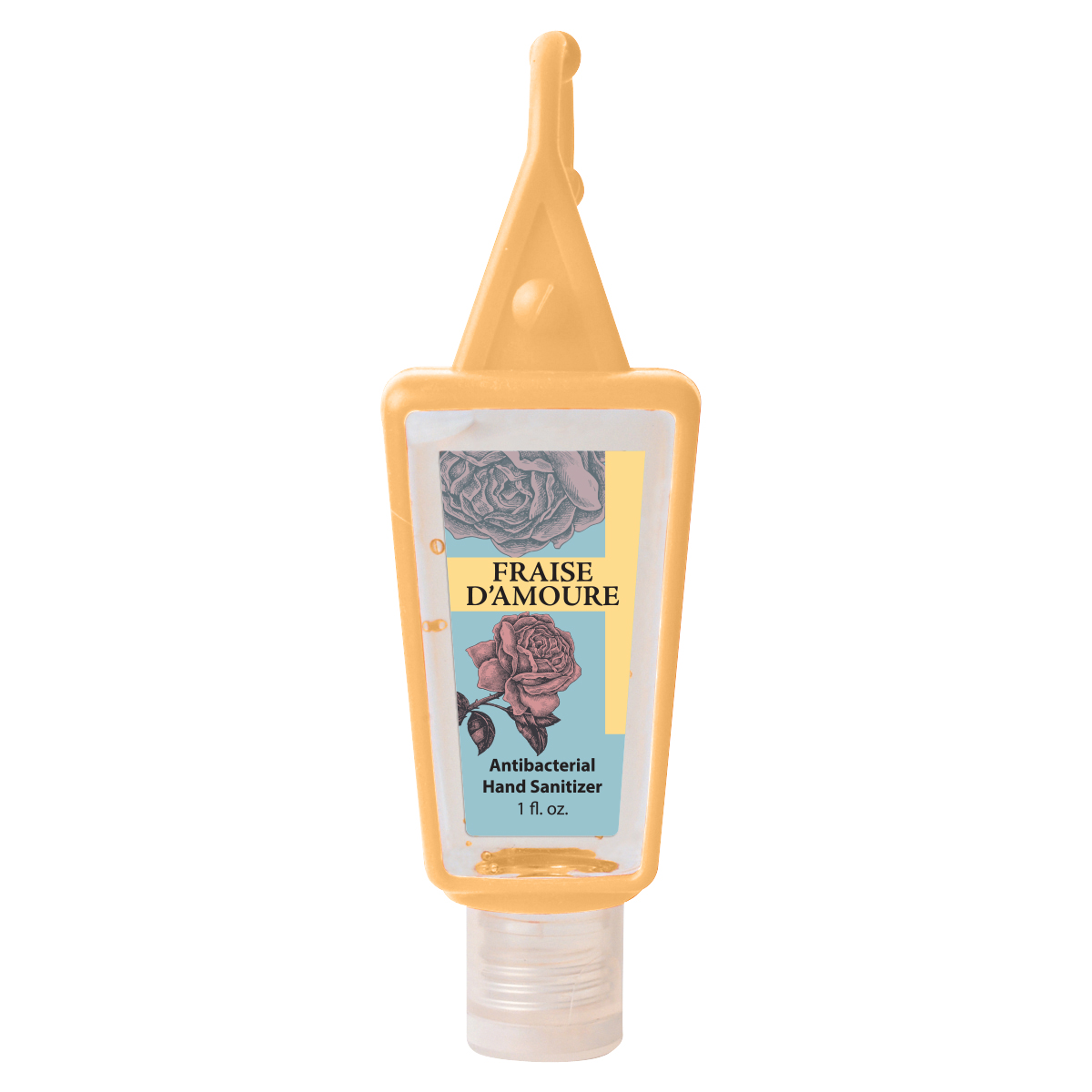 1 oz. Hand Sanitizer in Silicone Holder image