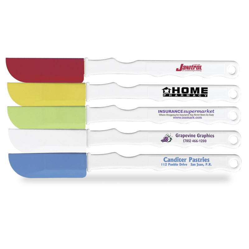 Slim Silicone Spatula with Non-Slip Handle