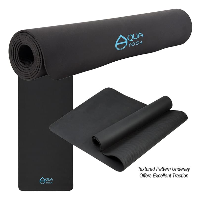 Hypoallergenic Single Layer Yoga Mat - 67" x 24" image