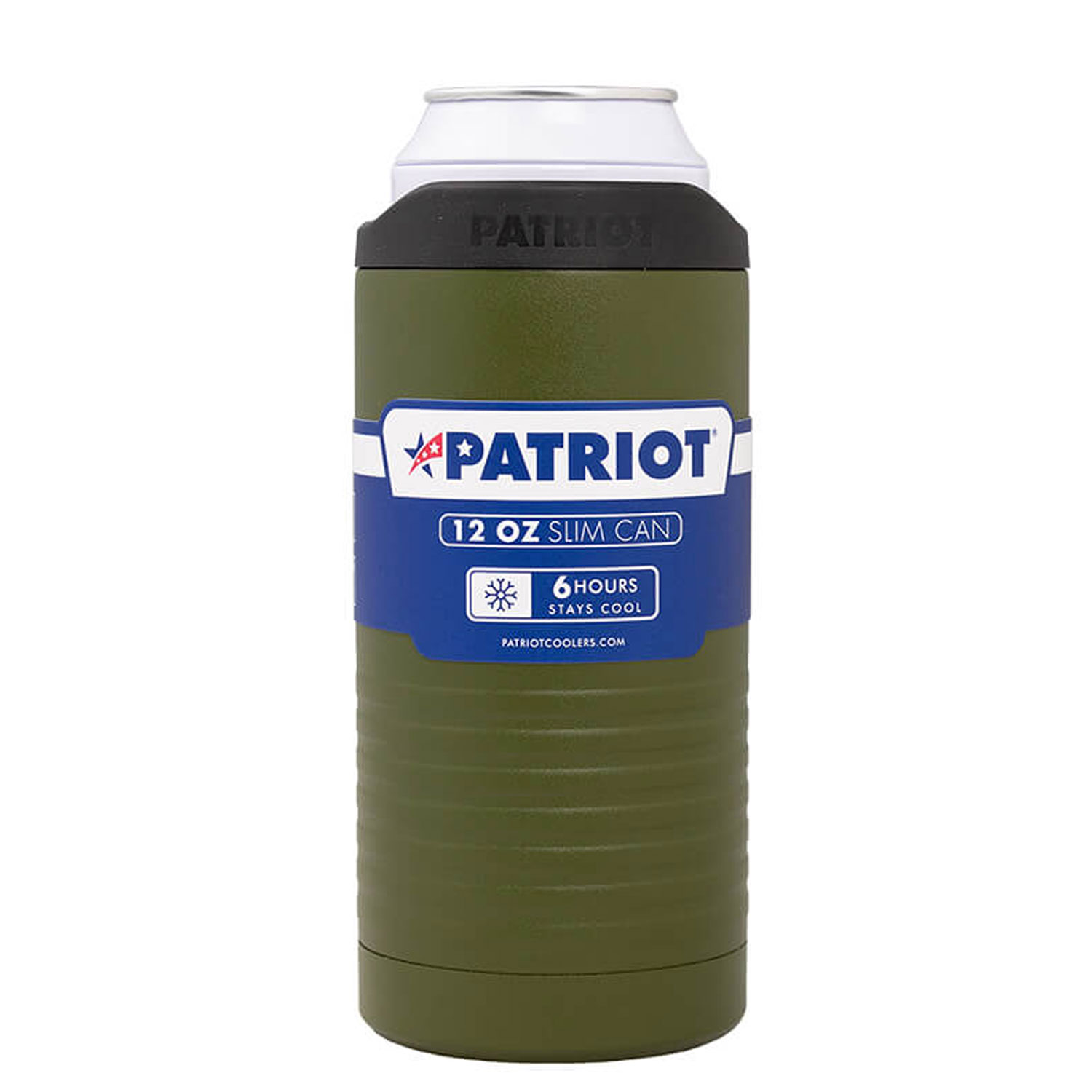 Patriot Insulated Stainless Steel Slim Can Cooler - 12 oz image