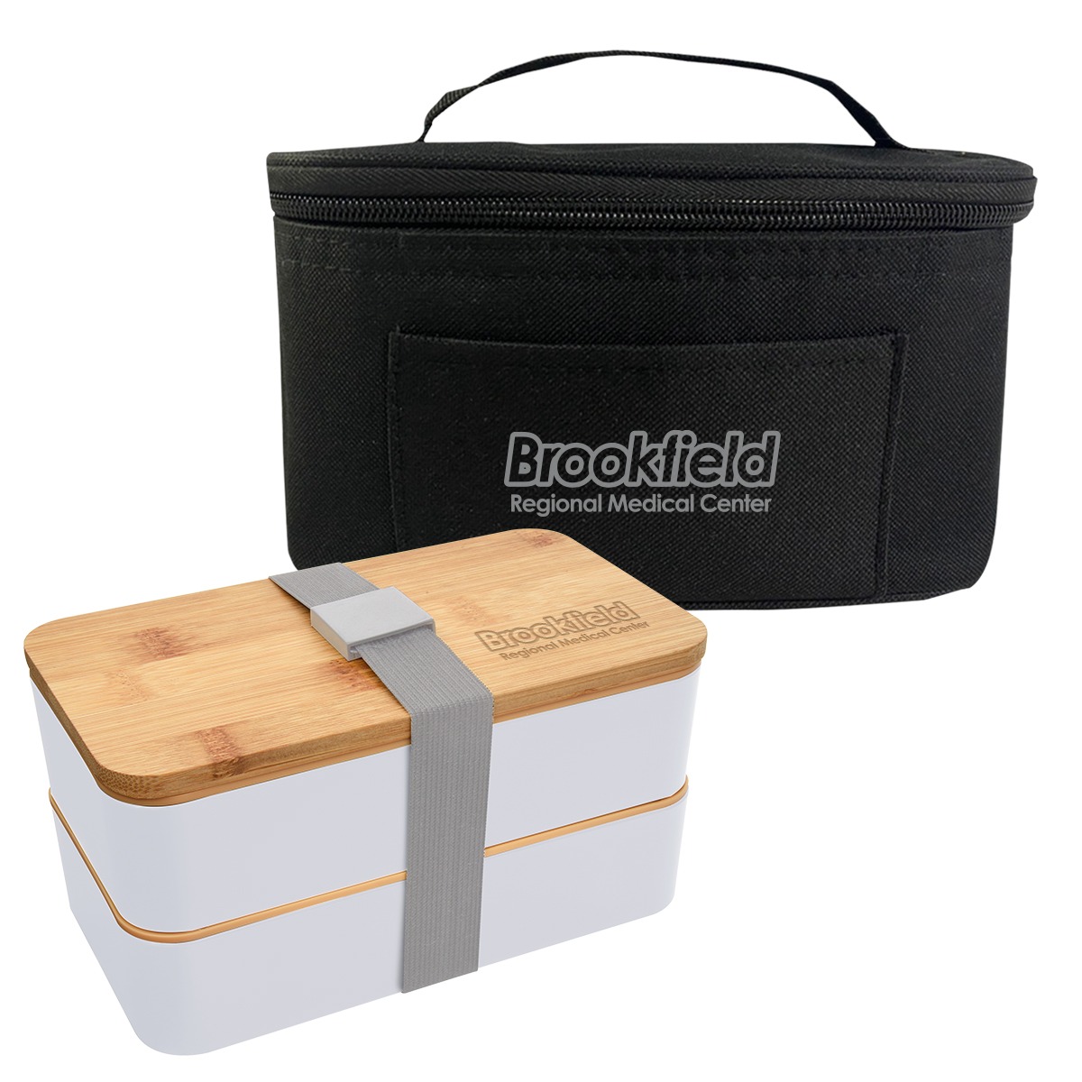 Stackable Bento Box With Insulated Carrying Case image