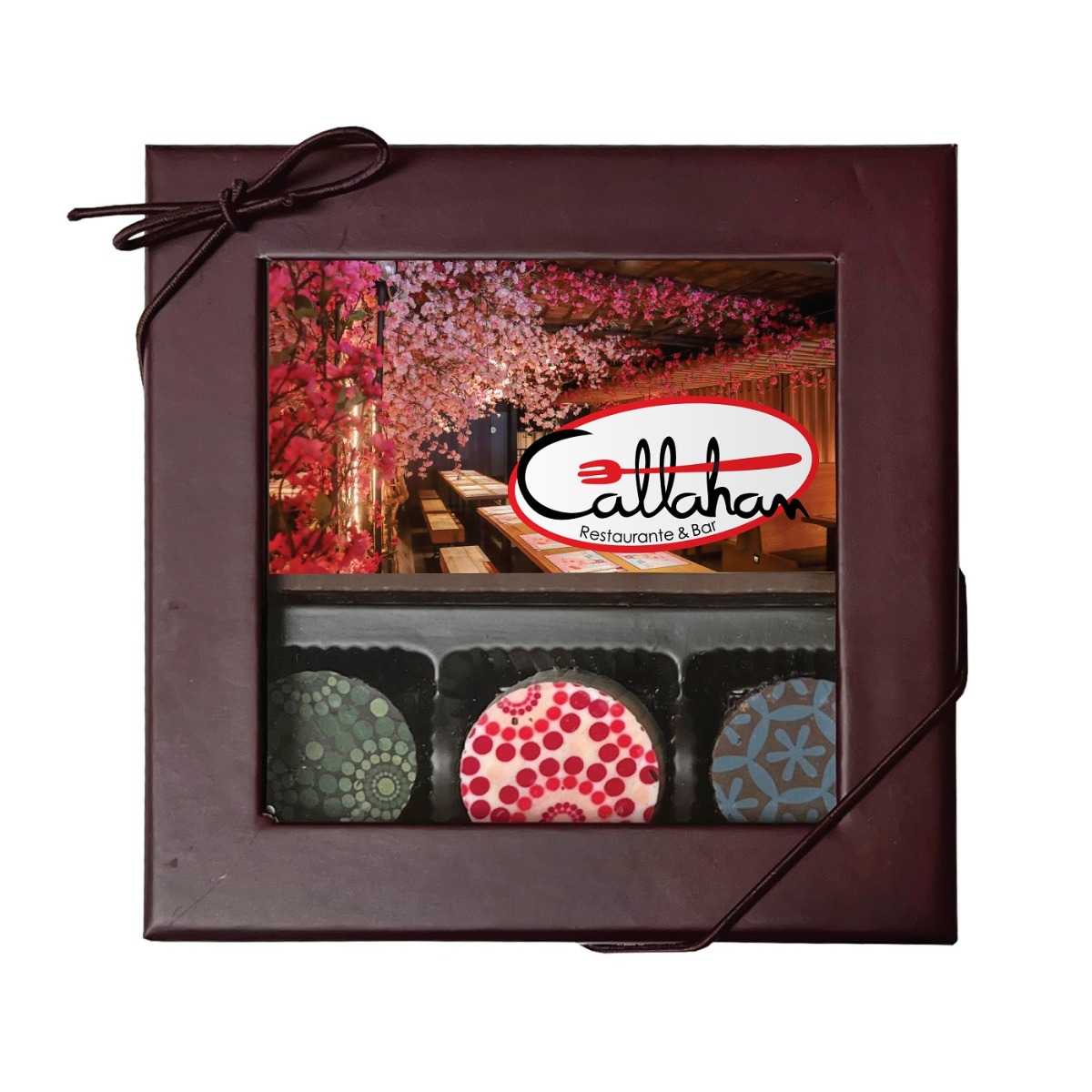 Custom Chocolate Bar & Truffles Gift Box image