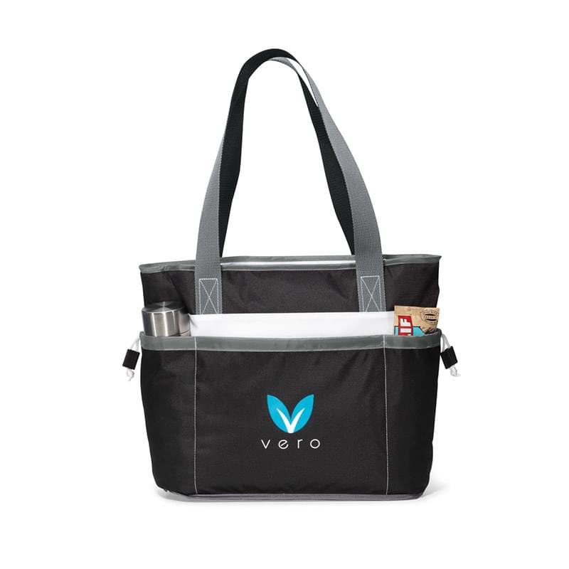 Dual Pocket Insulated Tote Bag - 30 Can