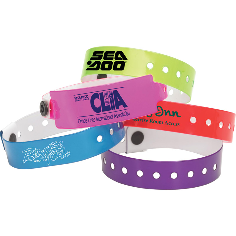 1/2" Secure Vinyl Wristband image
