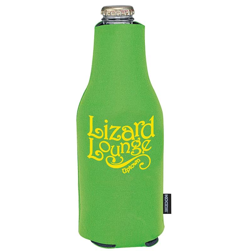 12 oz. Collapsible Long-Necked Zip-Up Bottle Sleeve image