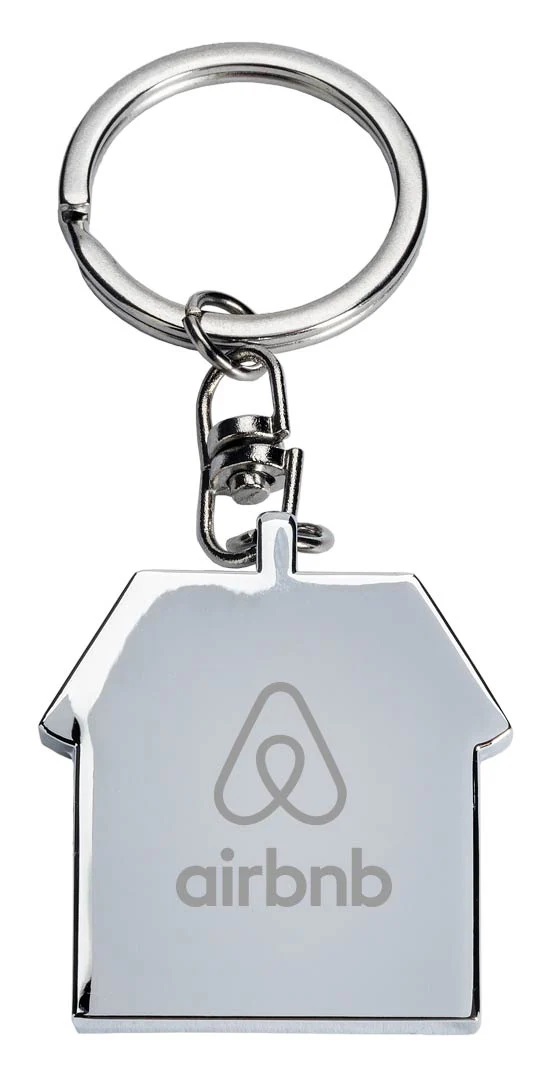 Metal House Key Ring