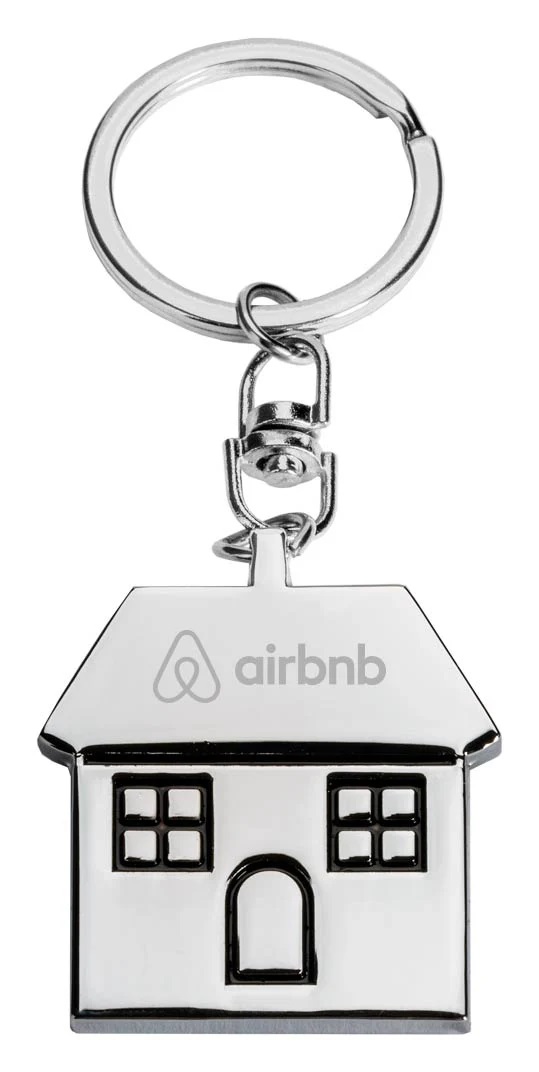 Metal House Key Ring