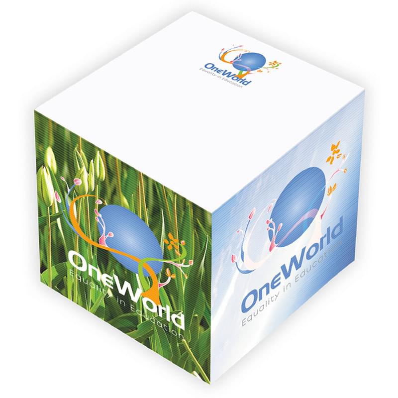 Souvenir® 3" x 3" x 3" Non-Adhesive Cube image