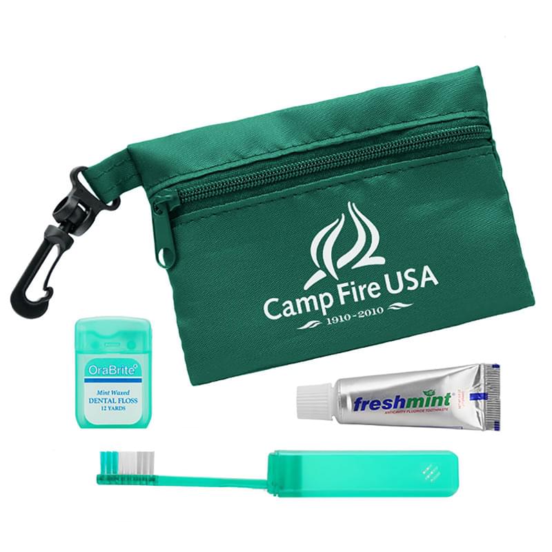 Travel Toothbrush Kit in Polyester Case image