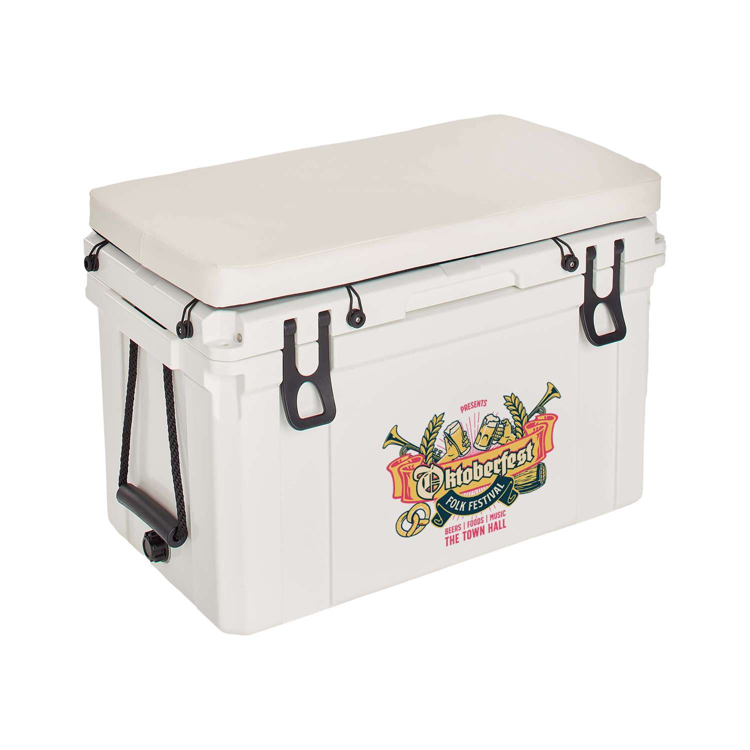 Hard Sided Cooler with Bench Top - 45QT