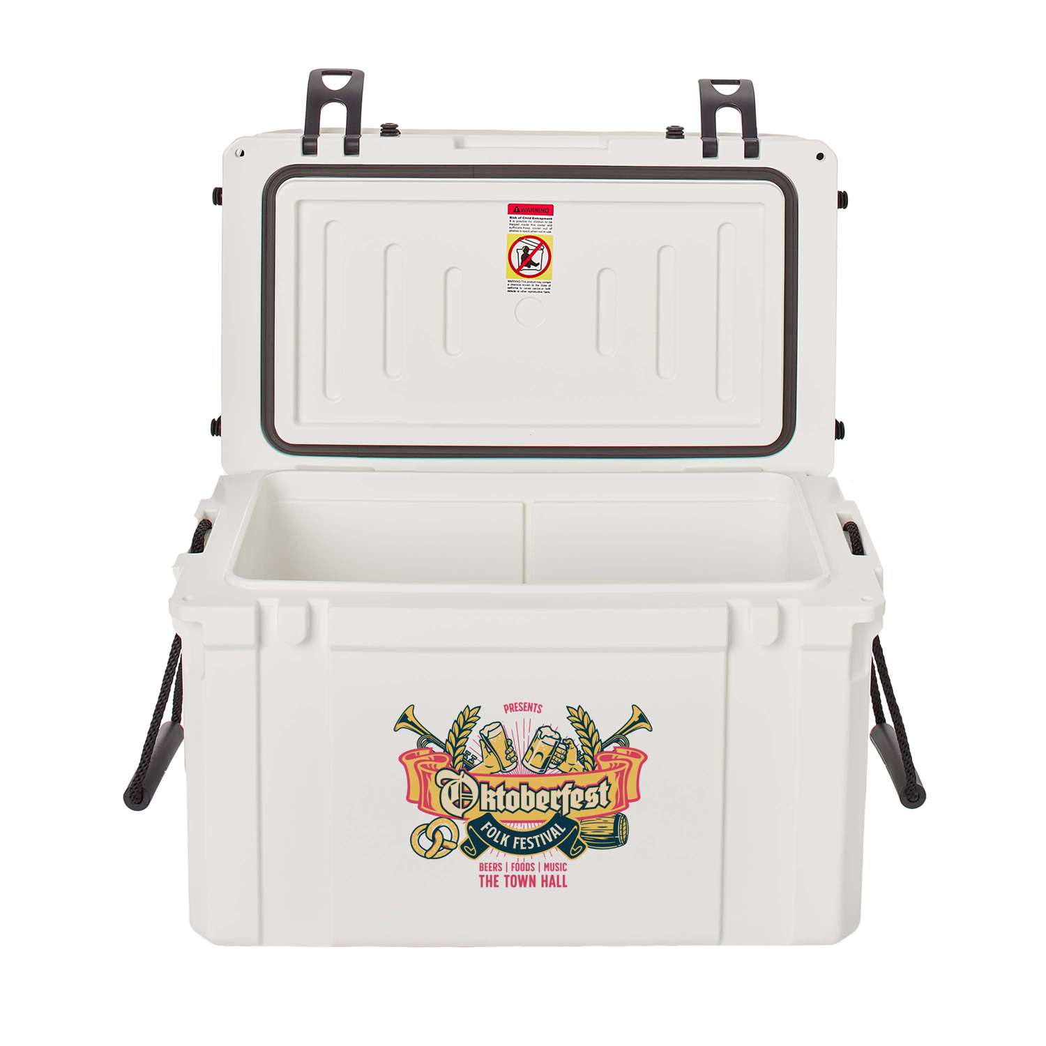 Hard Sided Cooler with Bench Top - 45QT