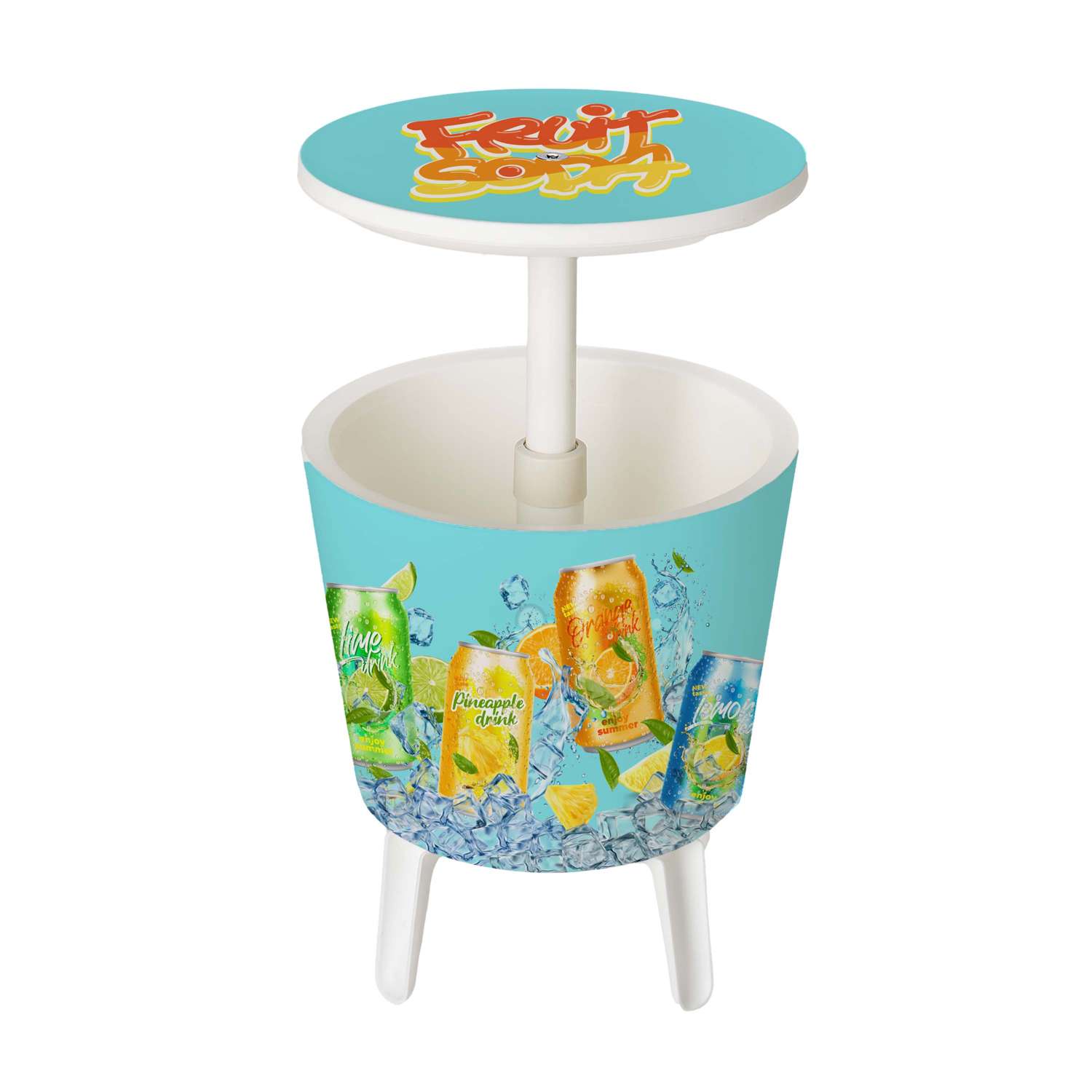 Bar Table and Cooler - 40 Cans