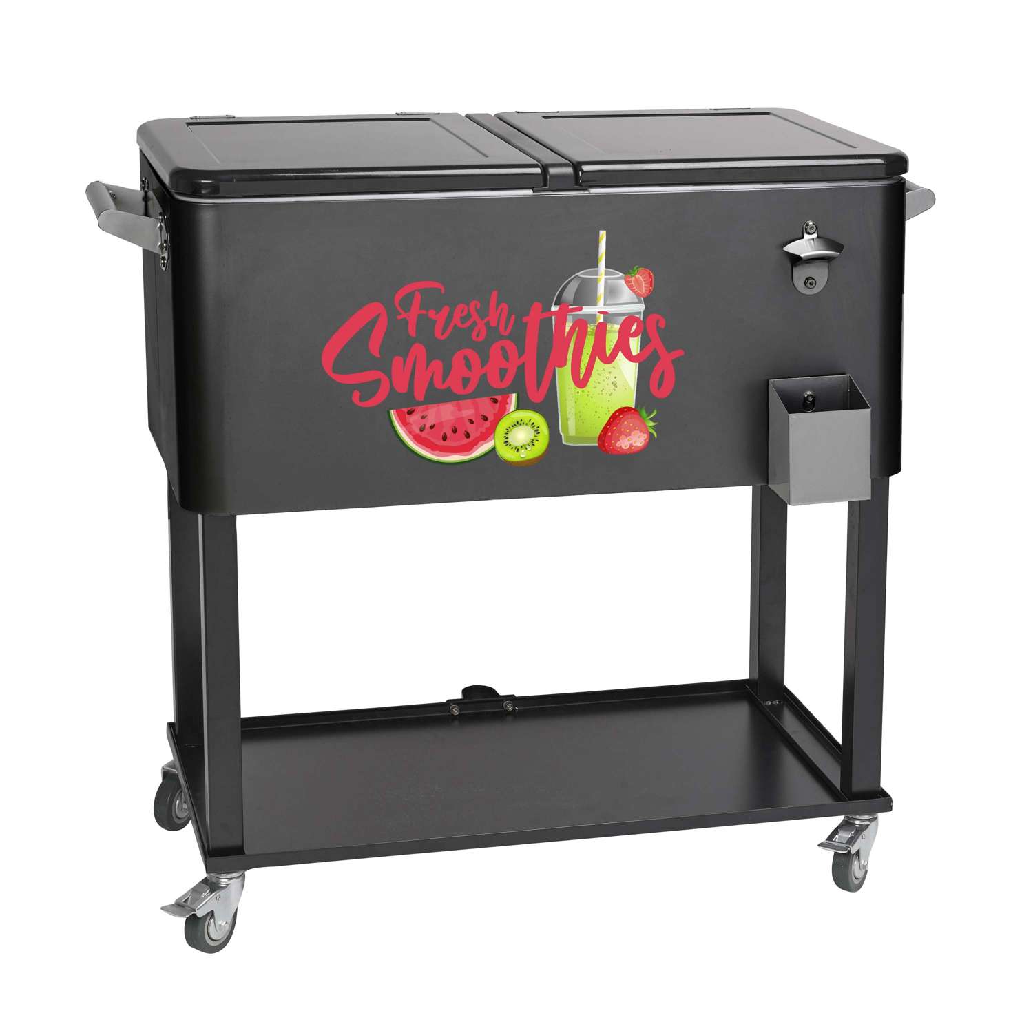 Vendor Rolling Cooler Cart - 80 Cans