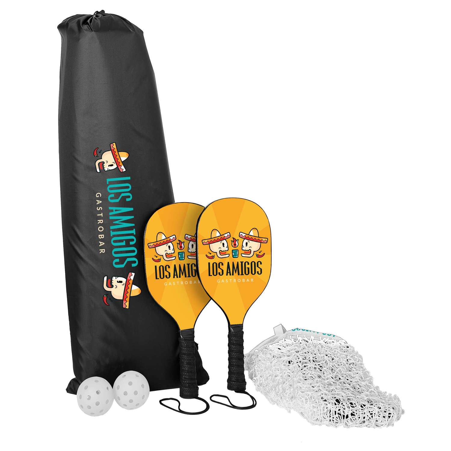 Custom Pickleball Set with 12' Net