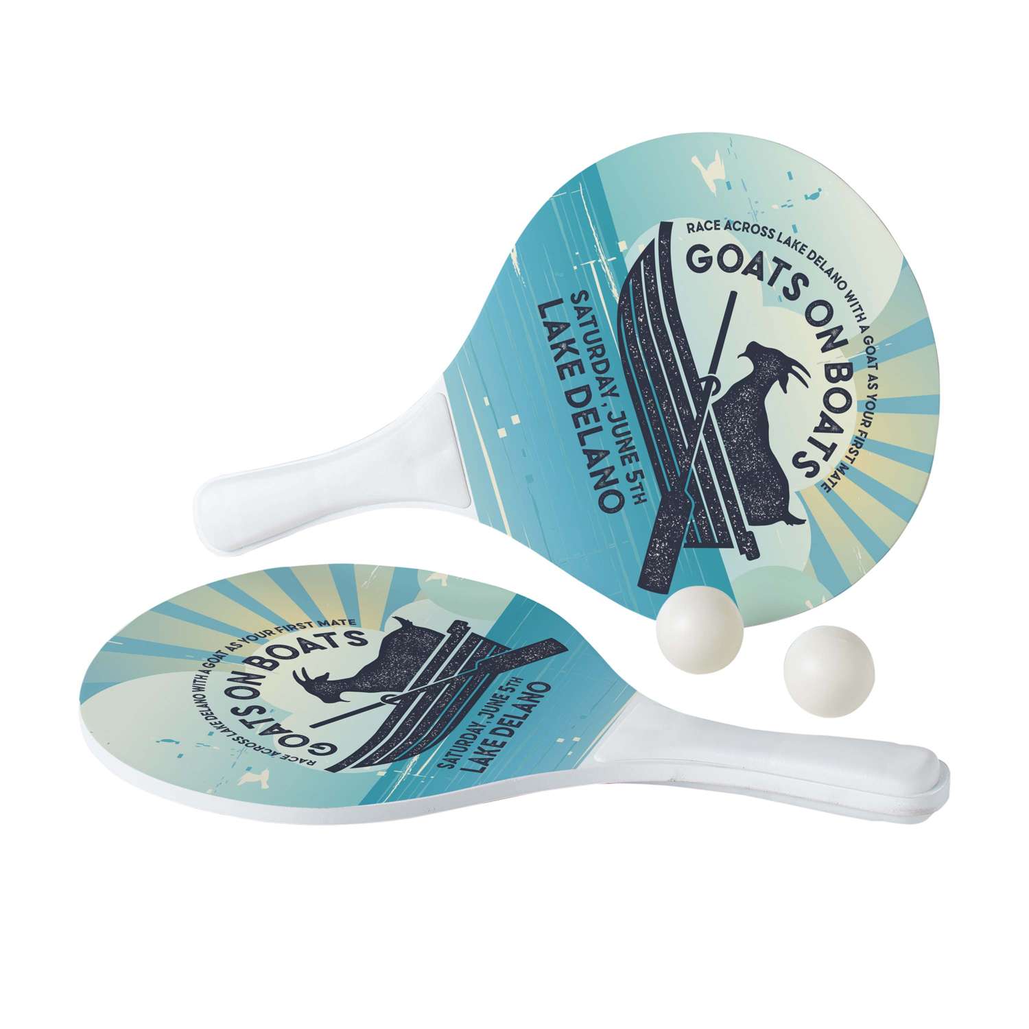 Paddle Ball Game Set with Carrying Case image