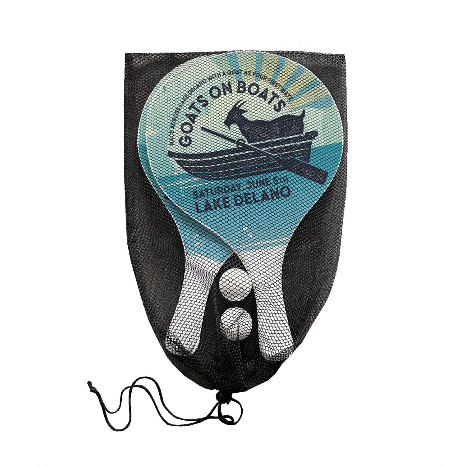 Paddle Ball Game Set with Carrying Case