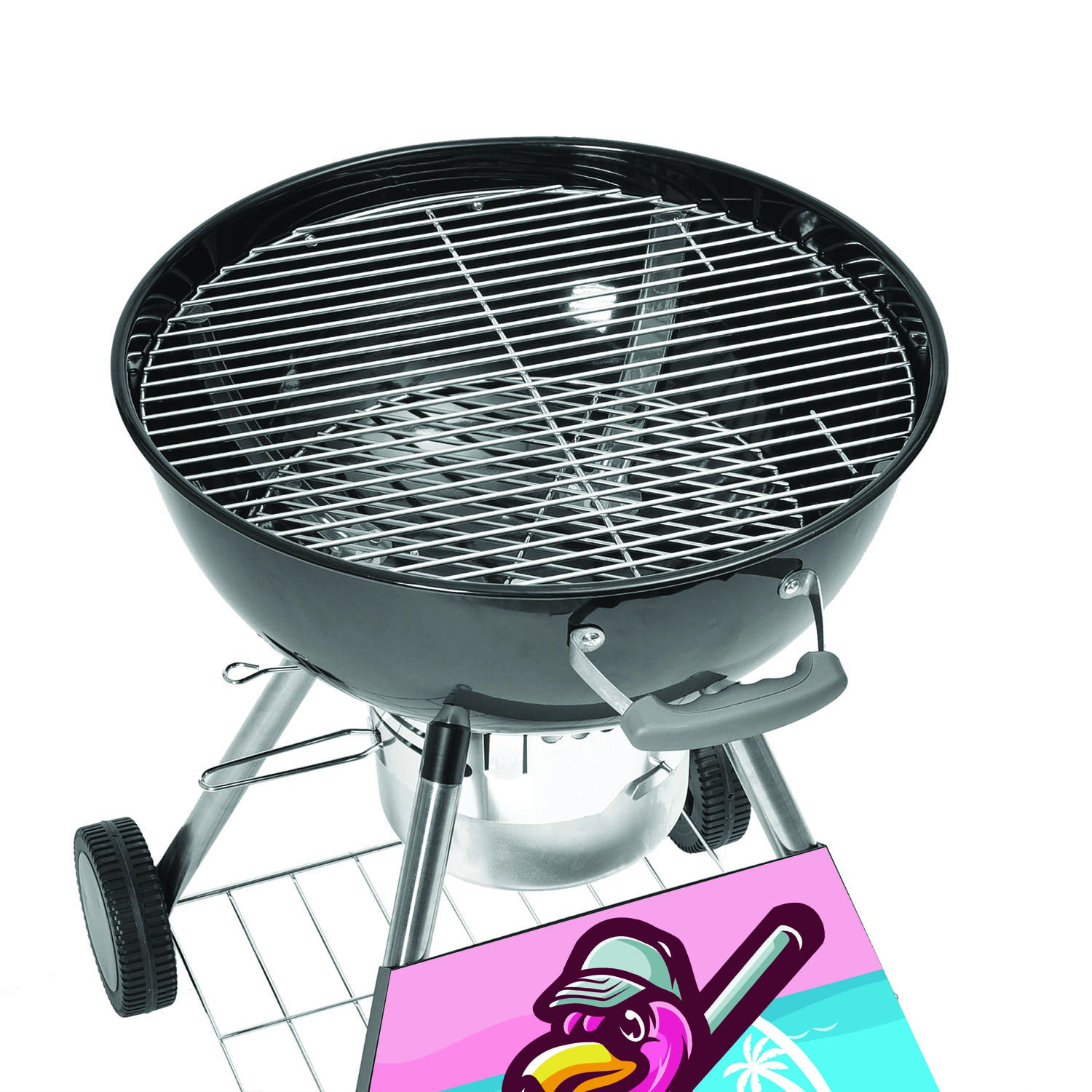 Enameled Full Size Charcoal Grill