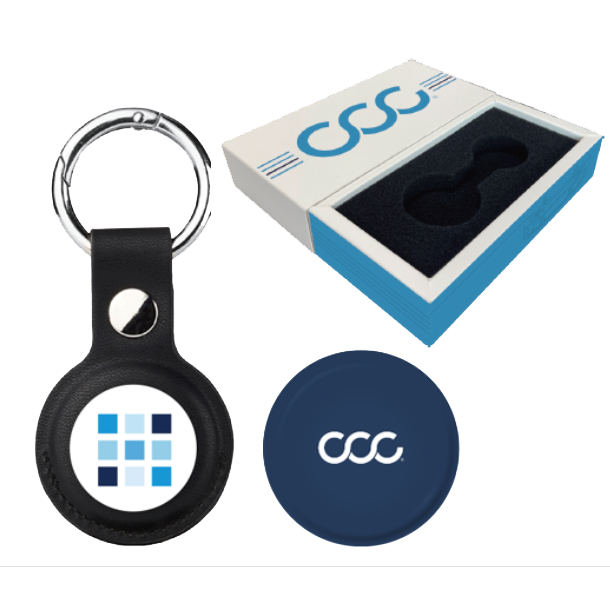 Customizable Apple AirTag Gift Box & Key Tag