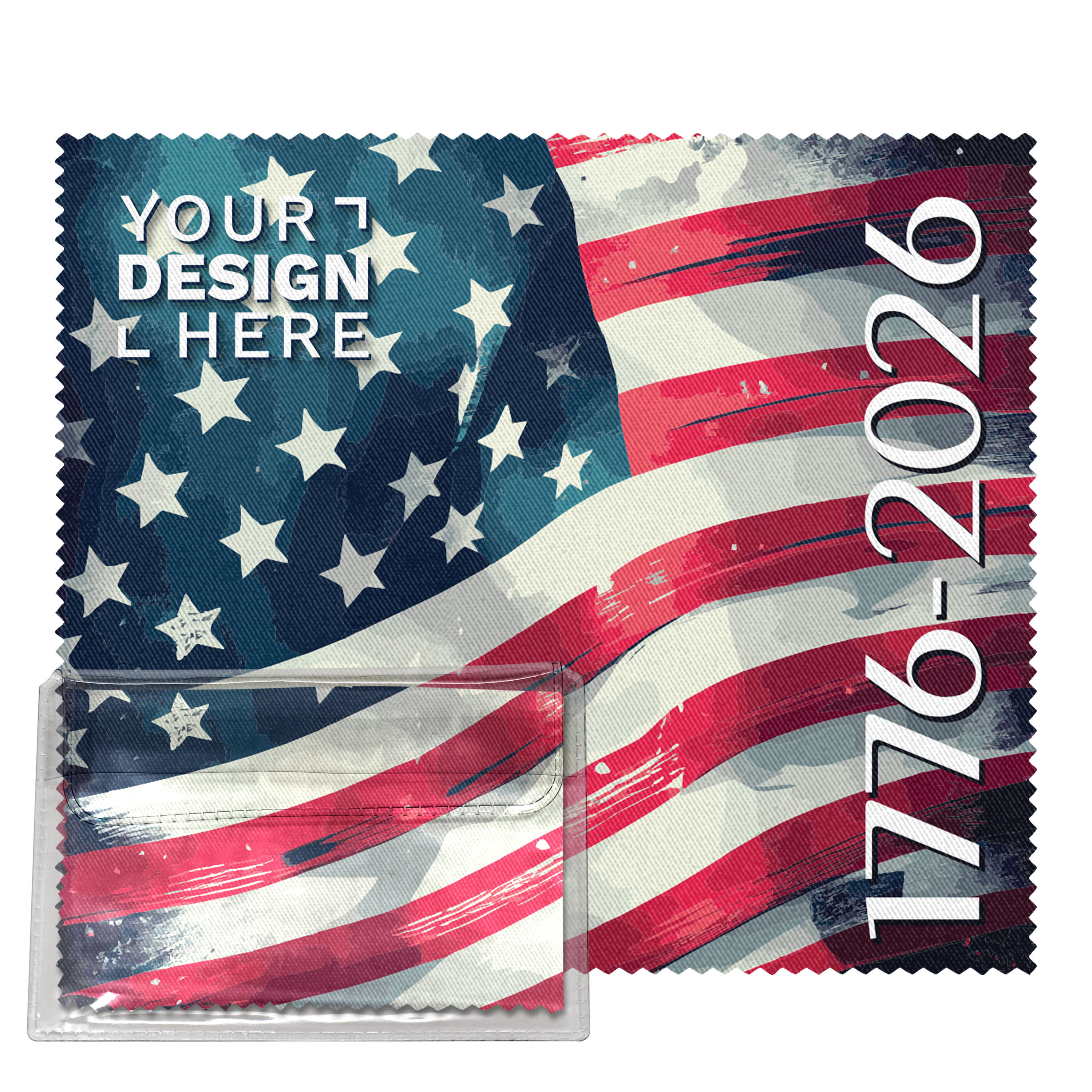 America250™ 6" X 7" Microfiber Cloth