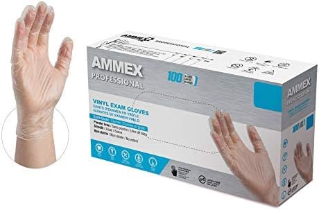 AMMEX® Vinyl PF Exam Gloves (Per Box Price)