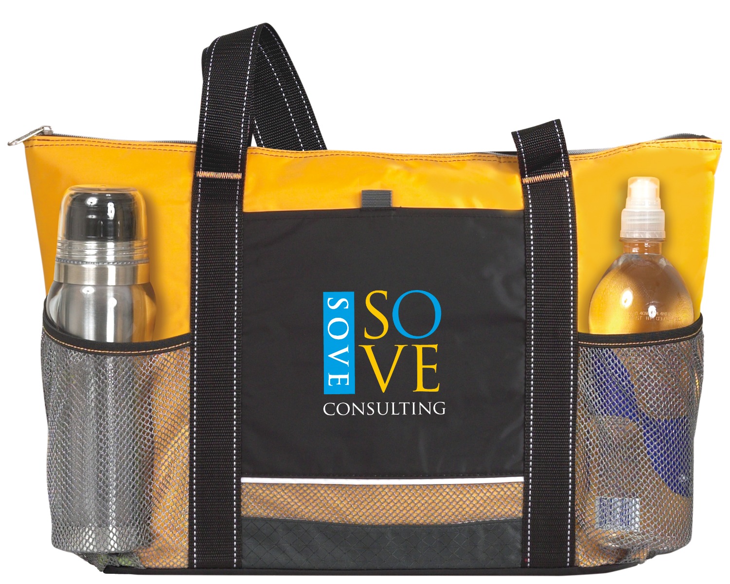 Atchison&reg; Bright Cooler Tote Bag - 13 1/2" x 15" x 6" image