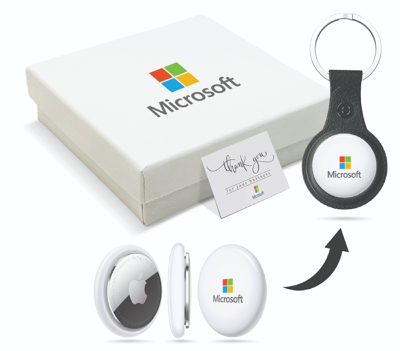 Apple® Airtag & Key Tag Gift Set