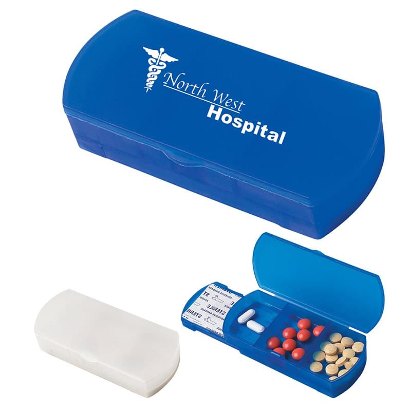 3 Compartment Pill Box and Bandage Dispenser image