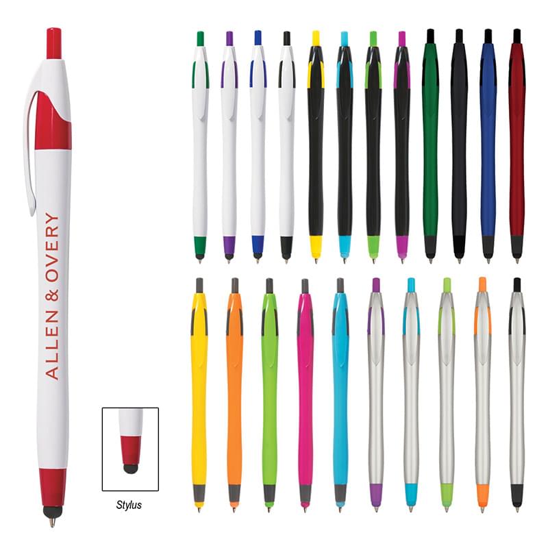 Click-Action Two-Tone Contour Series Stylus Pen image