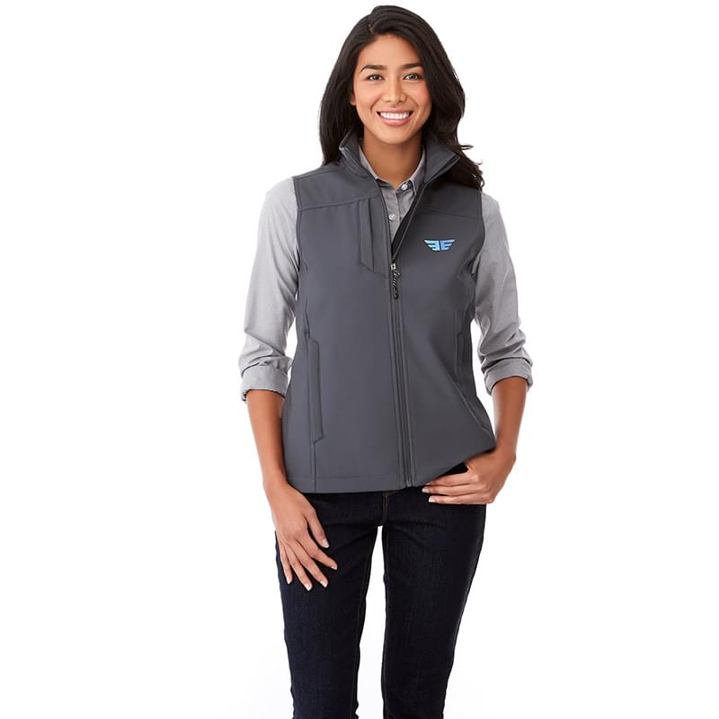 Elevate Softshell Full Zip Vest - Women