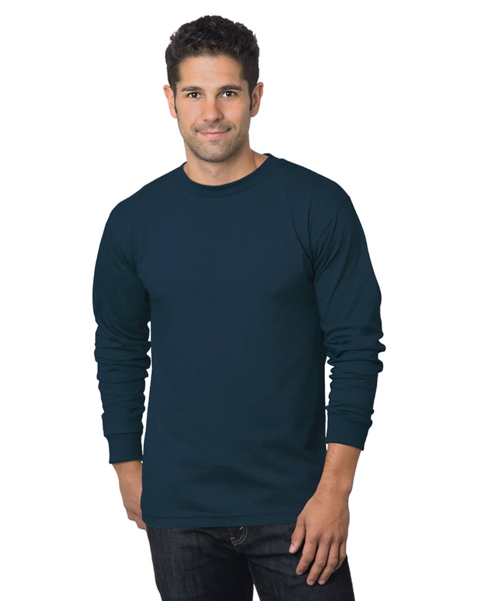 Bayside® USA-Made 5.4 oz. Cotton Long Sleeve T-Shirt - Unisex