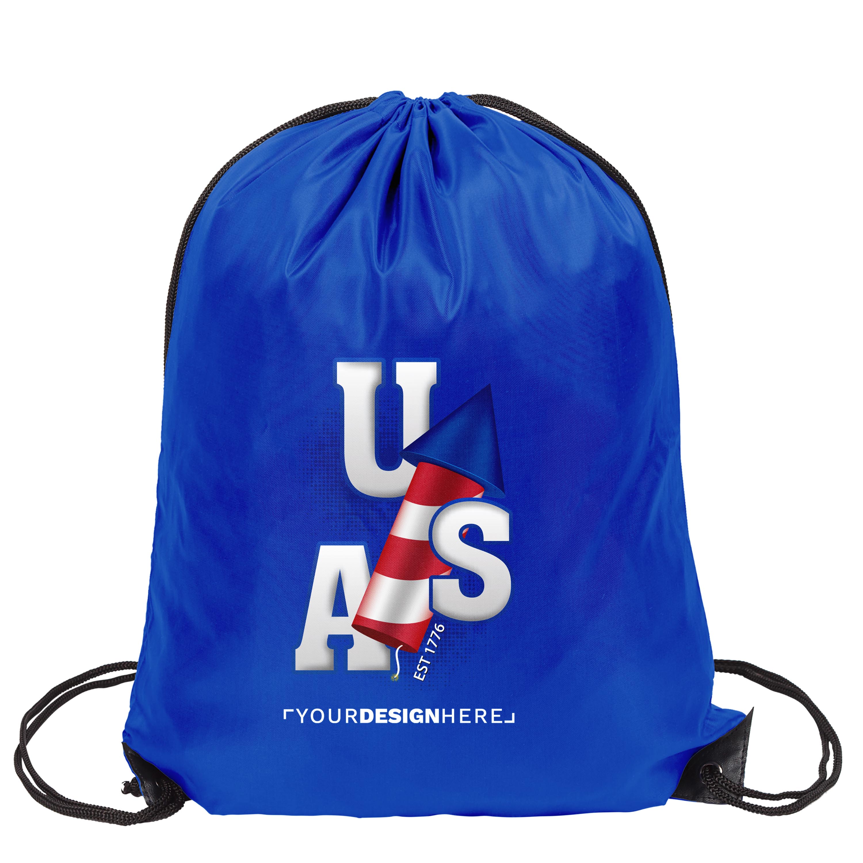 America250™ Polyester Drawstring Bag image