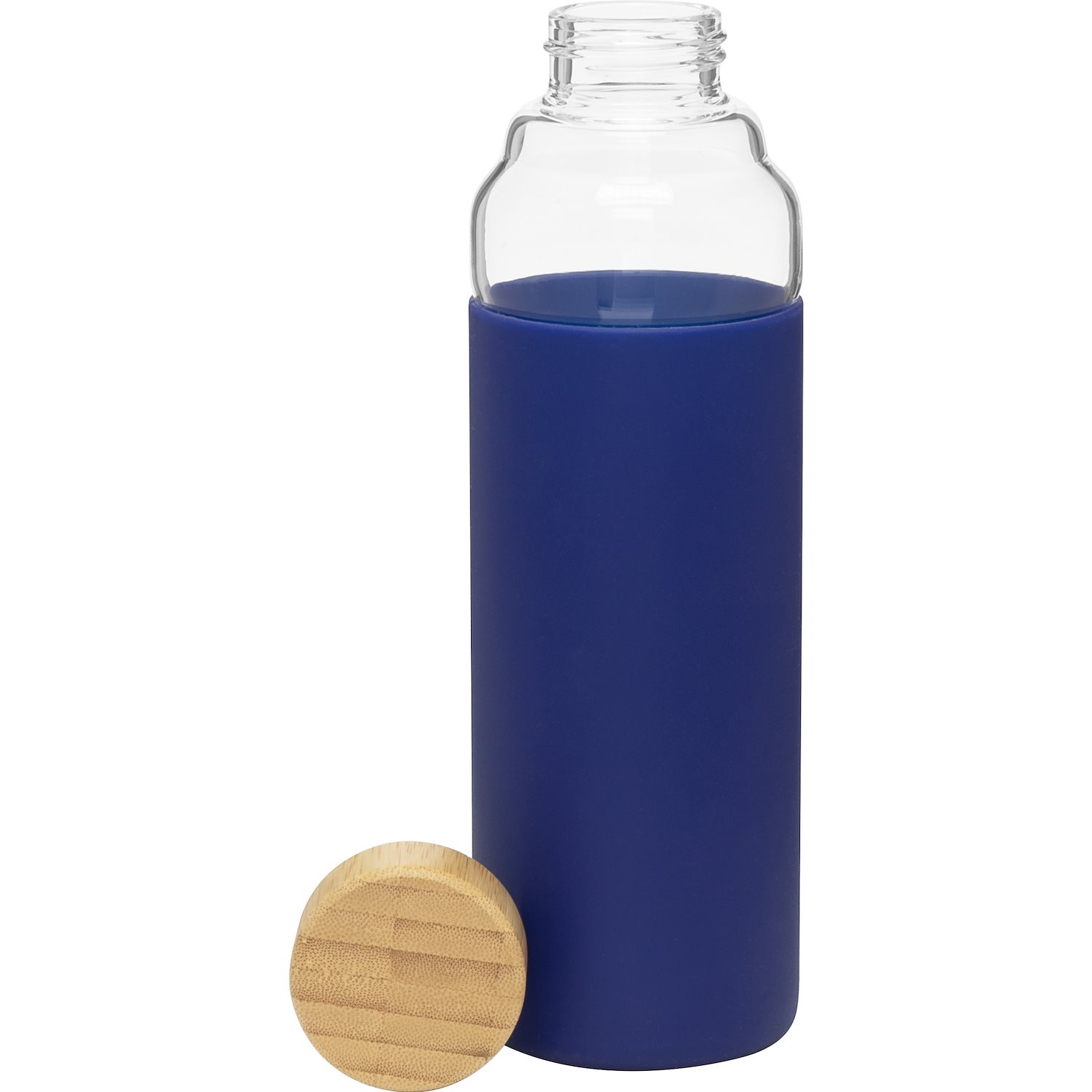 h2go® Bali Glass Water Bottle  with Silicone Sleeve - 18 oz.