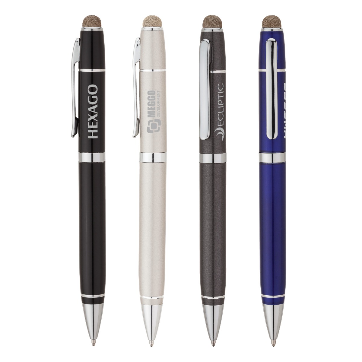 Twist-Action Ballpoint Pen / Stylus