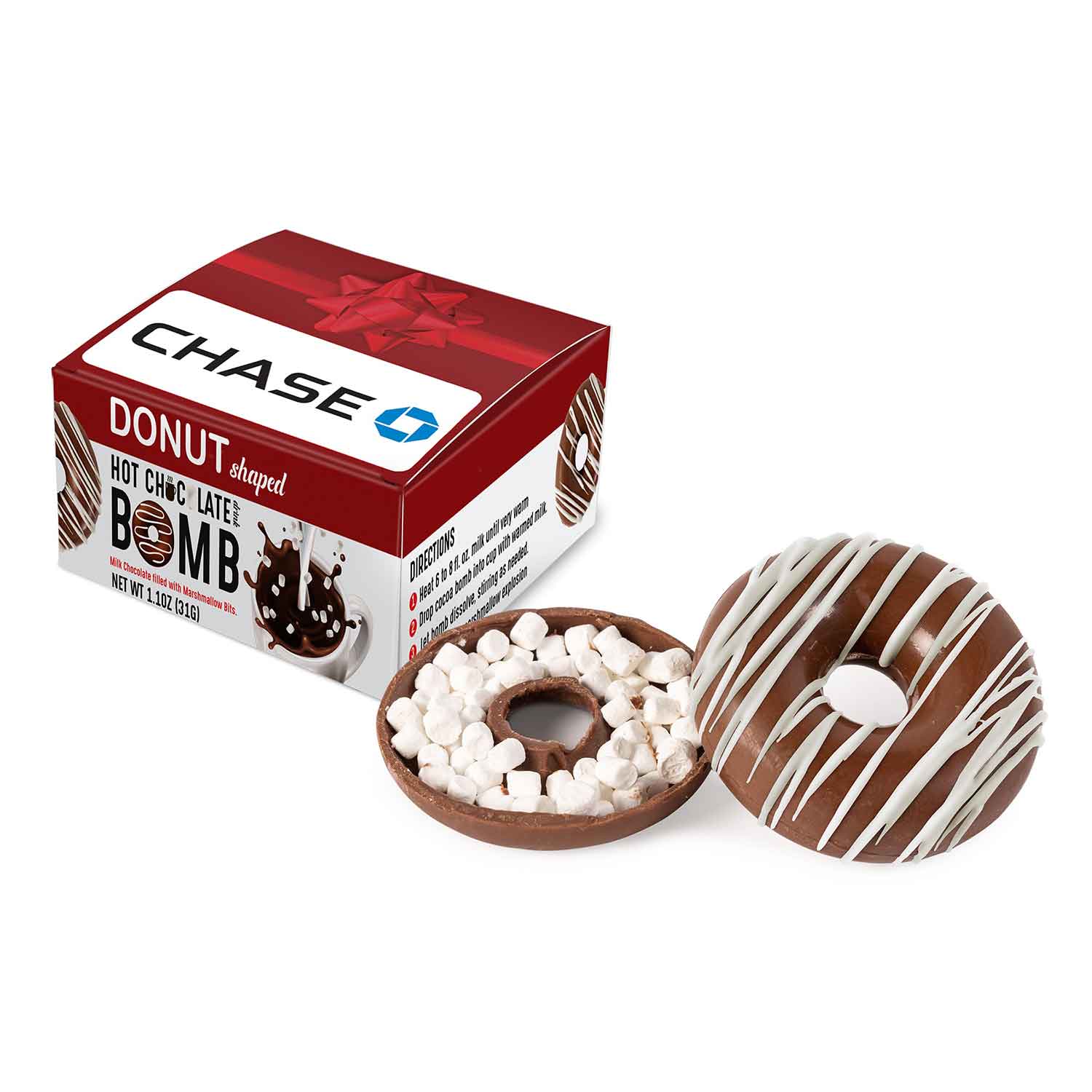Donut-Shaped Hot Chocolate Bomb image