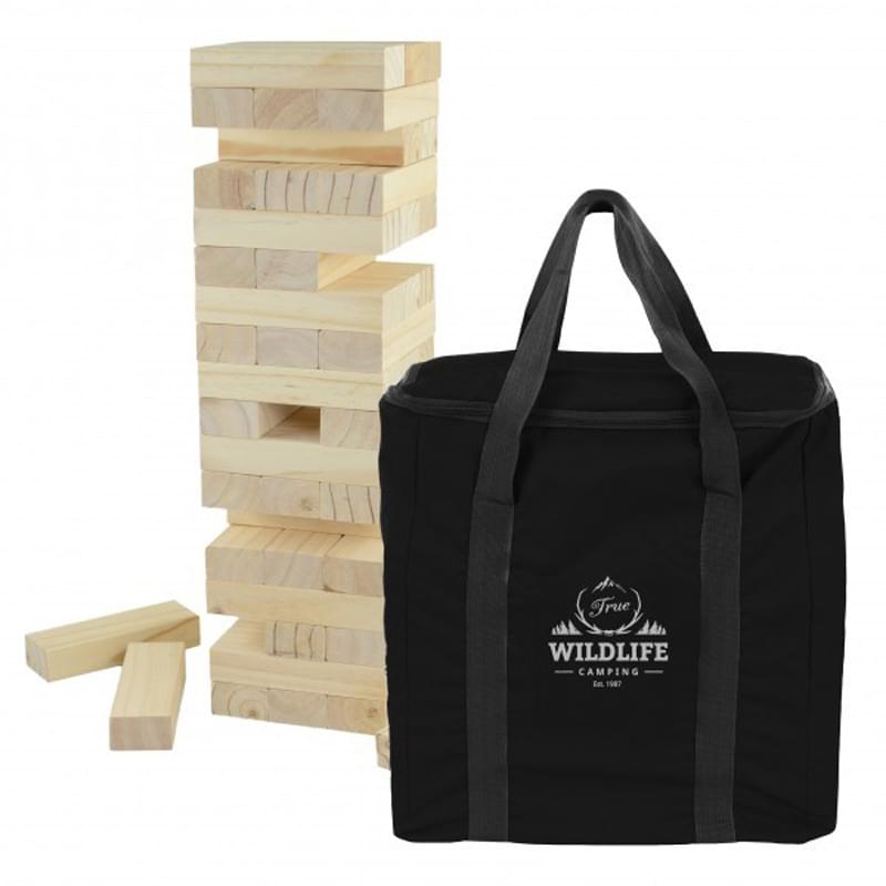 Oversized Tumbler Tower Game image