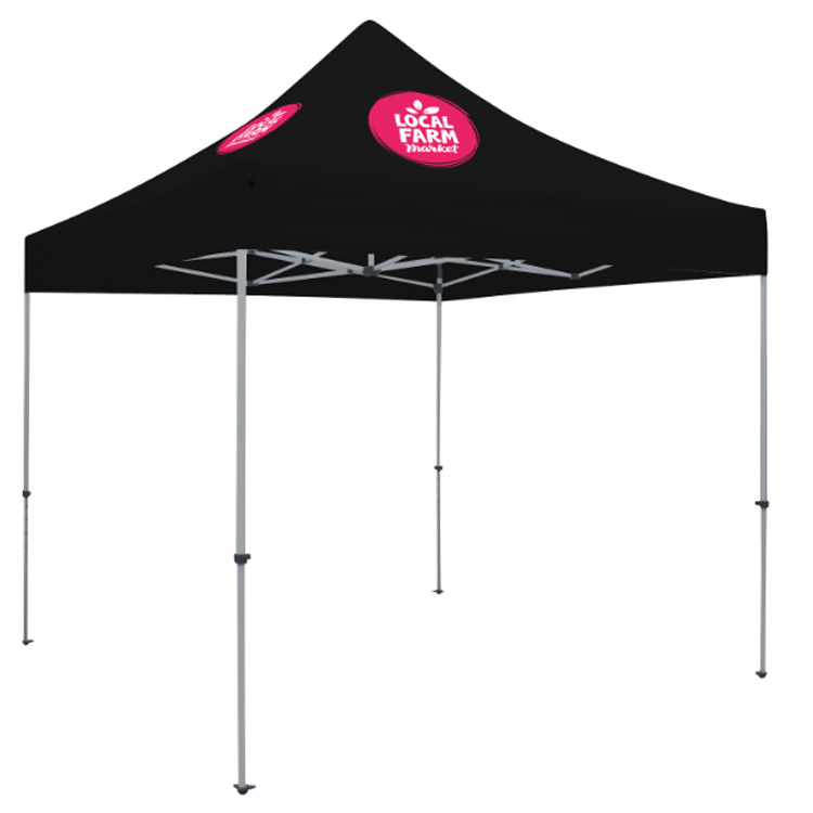 10' Full Color Deluxe Tent Kit - 2 Locations