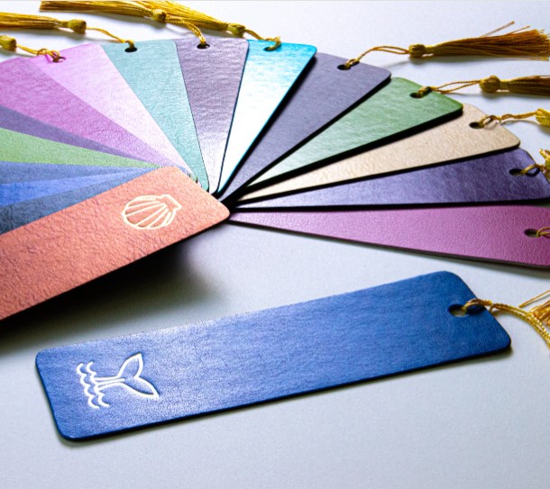Gallery Leather Bonded Bookmarks
