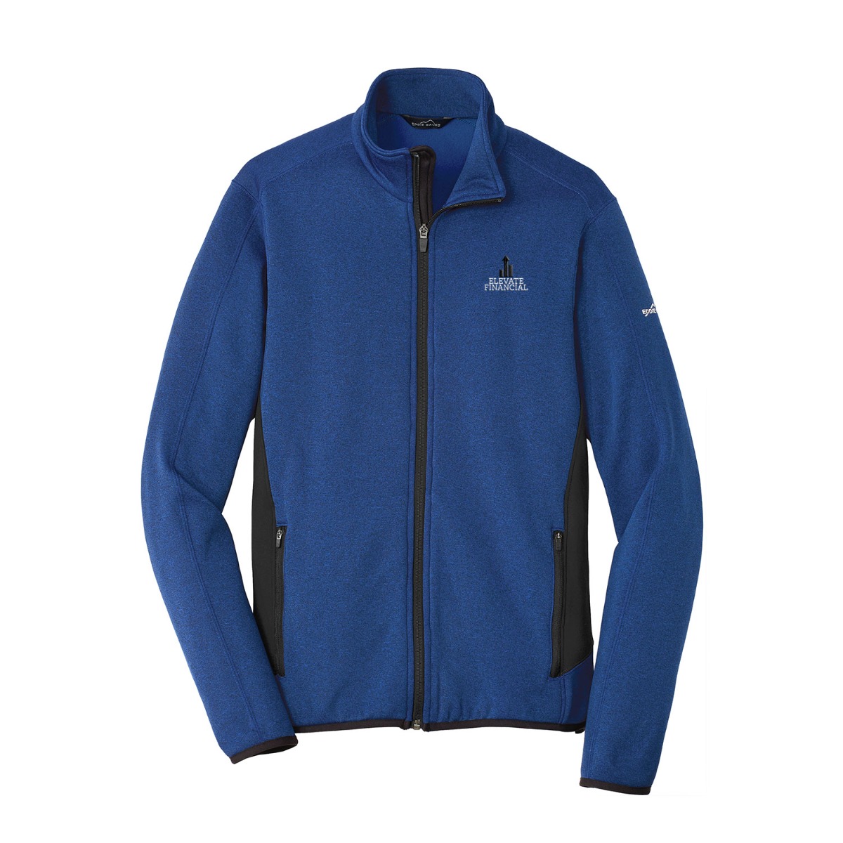 Eddie Bauer® Full-Zip Heather Stretch Fleece Jacket - Men