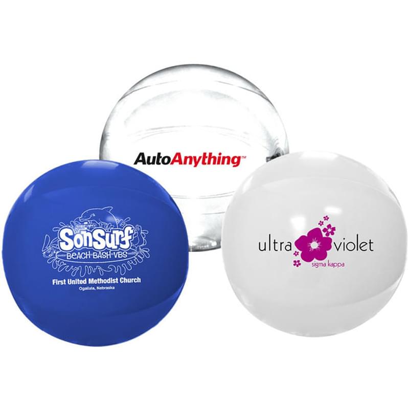 12" Solid Color Beach Ball image