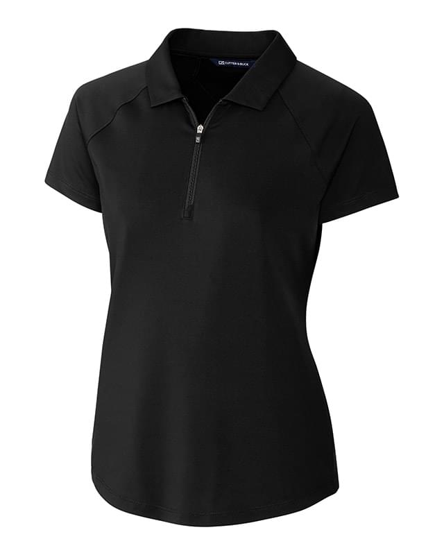 Cutter & Buck® Forge Jersey Half Zip Polo - Women