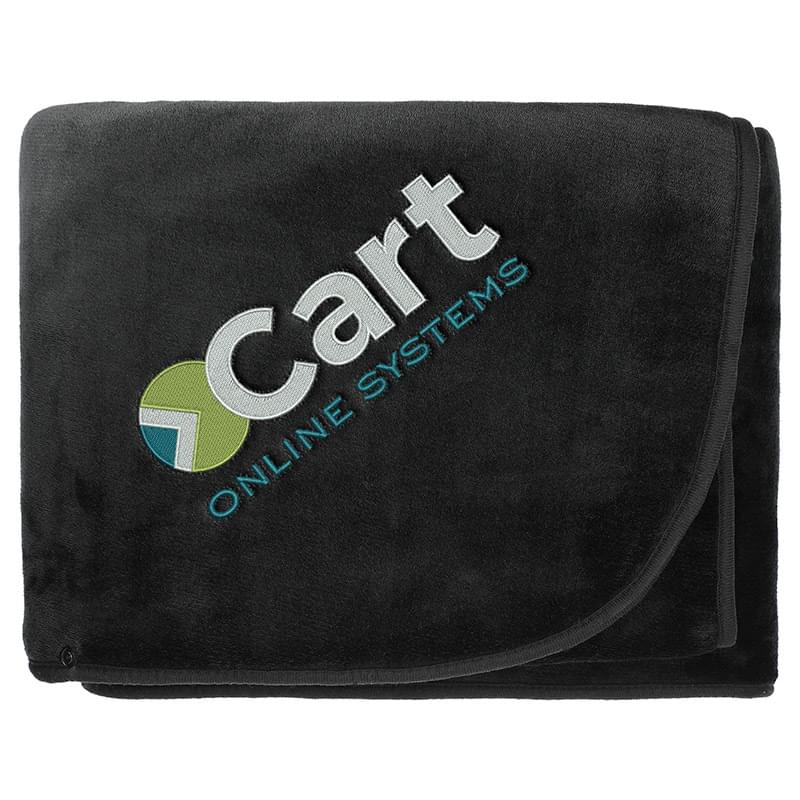 Oversized Fleece Sherpa Blanket - 50" x 70"