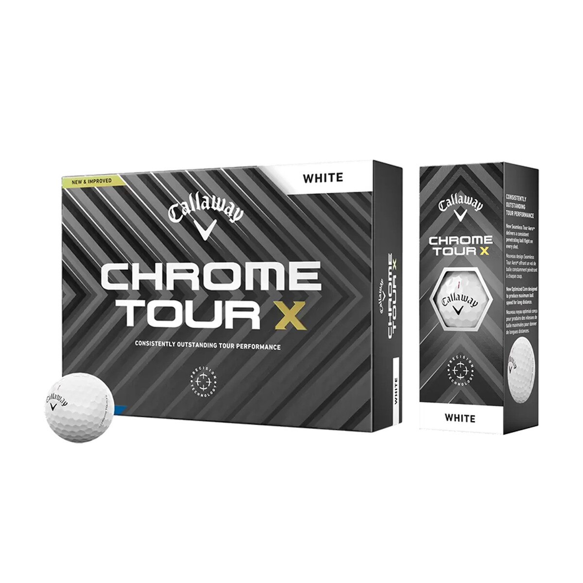 Callaway® Chrome Tour X Golf Balls - Dozen