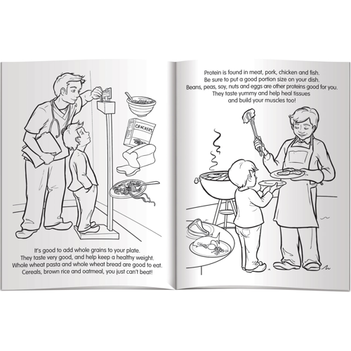 Children's Nutrition Coloring Book