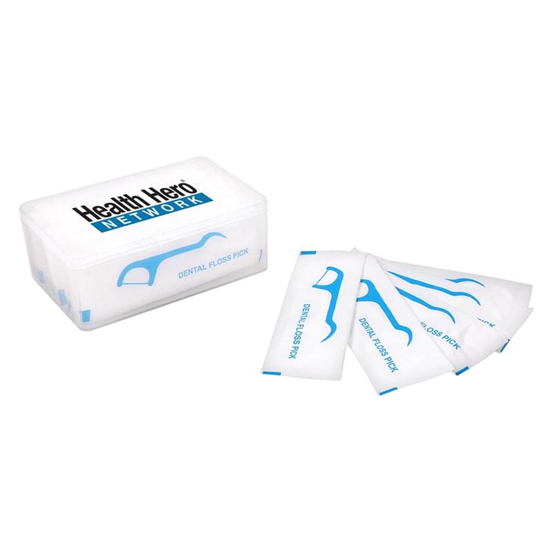 Dental Sticks Individually Wrapped in Plastic Case image