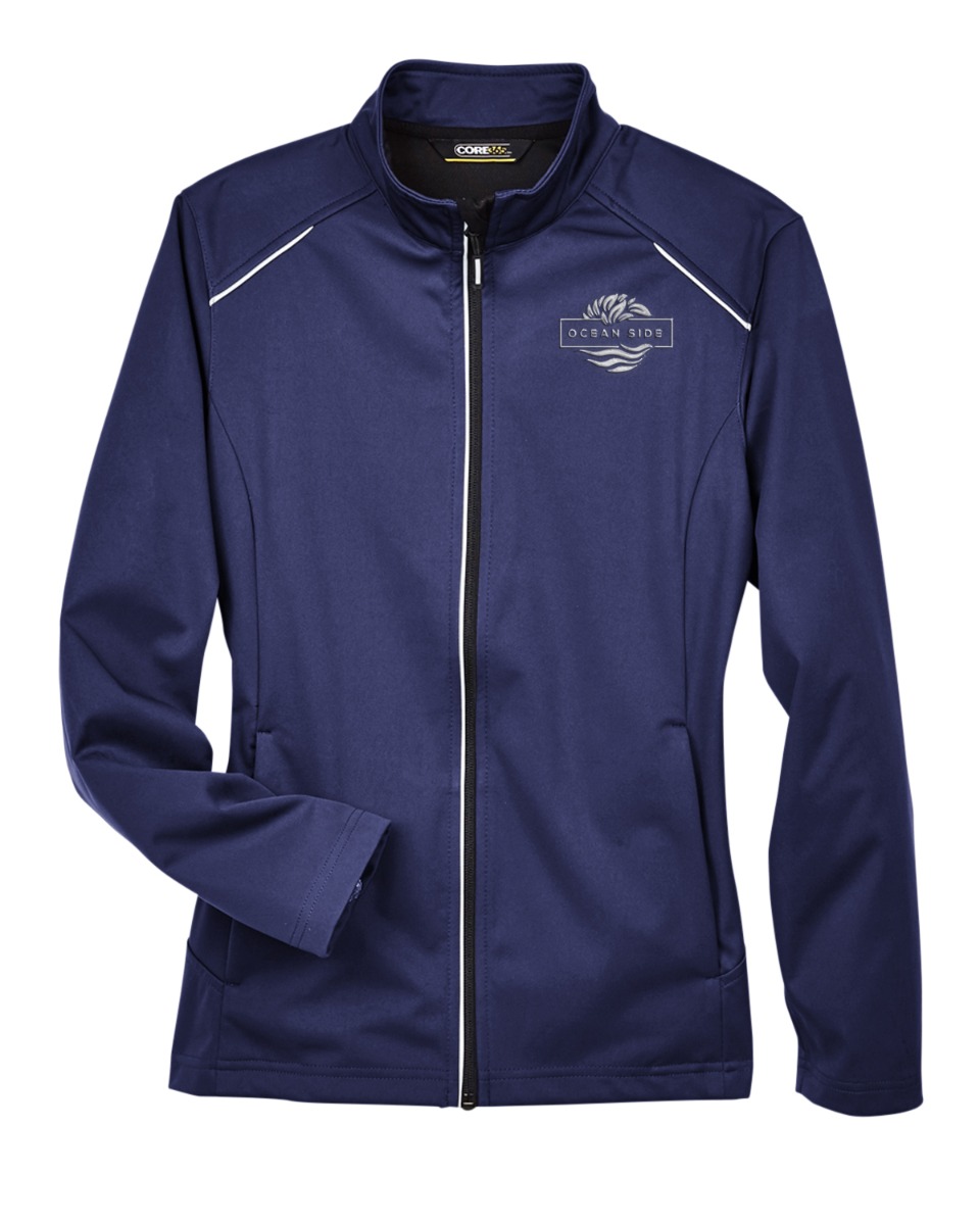 CORE365 Techno Lite Three-Layer Knit Tech-Shell - Women